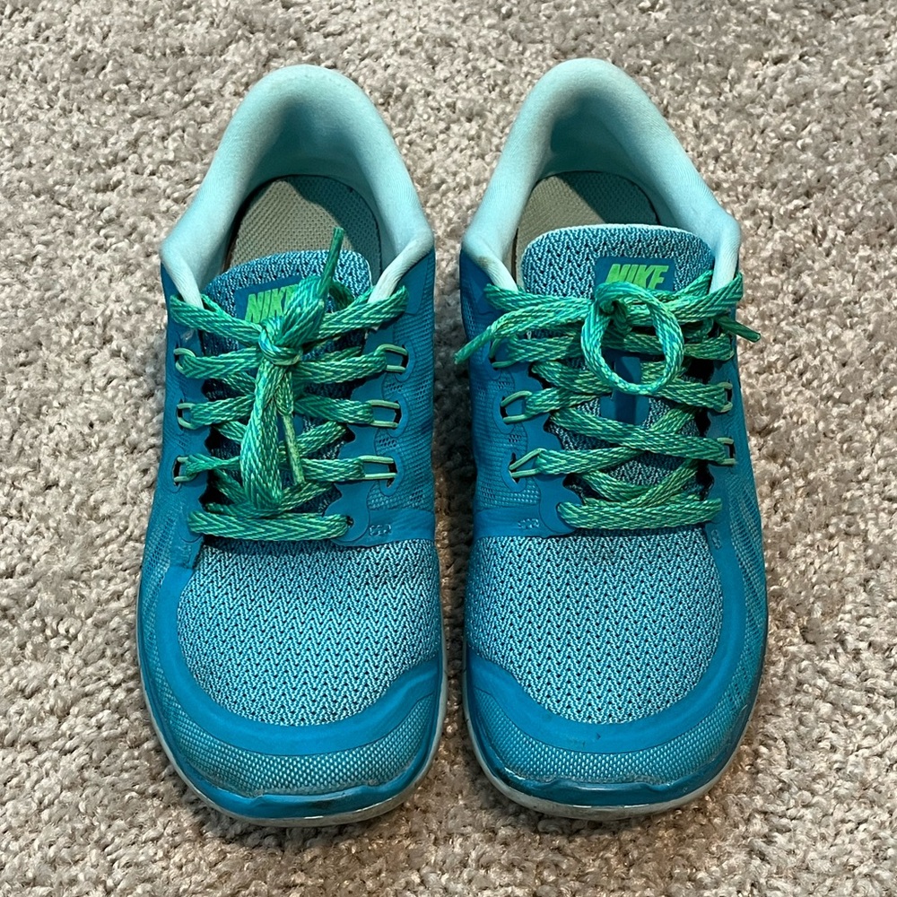 Nike Kids - Teal and Blue Sneakers